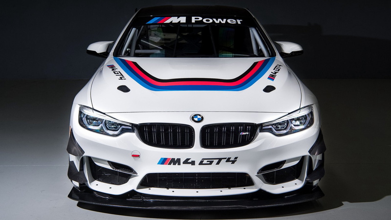 White Car, Race Car, Car, 1080P, BMW, Sport Car, BMW M4 GT4