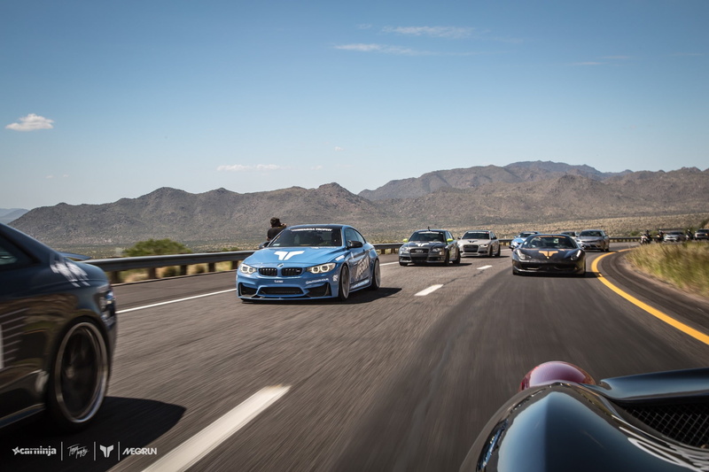blue, outdoors, motion, nature, LB Works, road, 1080P, on the move, mountain range, car, scenics - nature, BMW M4 Coupe, road trip, Vossen, sign, sky
