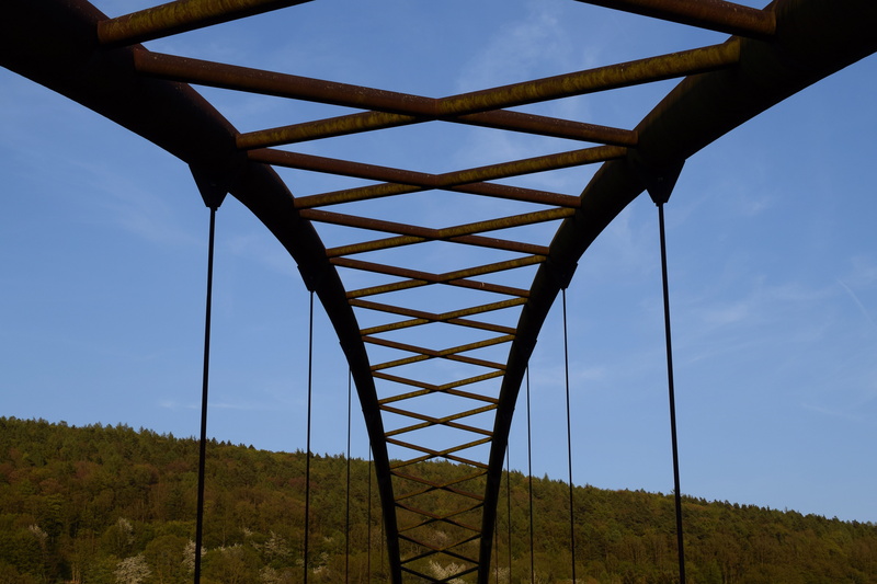 cloud - sky, arch, evening sky, 5K, low angle view, sky, landscape, abendstimmung, bridge construction, bridge, beauty in nature, blue, swiss francs, nature