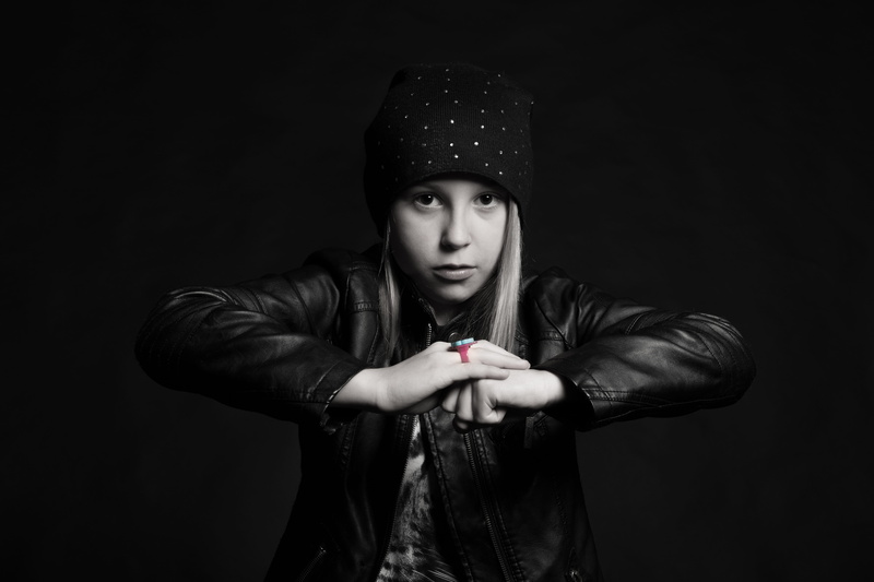 a, child, darkness, contemplation, human, black color, waist up, beautiful woman, black, jacket, young adult, model, young, posing, ernst, teen, portrait