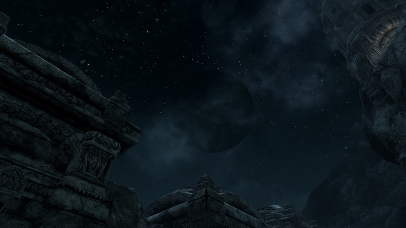 star field, castle, astronomy, galaxy, no people, 1080P, rock - object, solid, space, tranquil scene, tranquility, nature, beauty in nature, video games