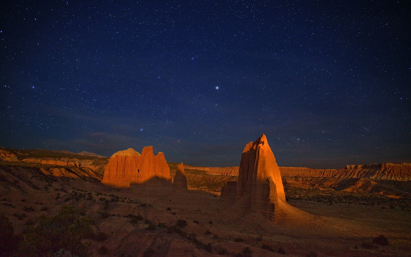 landscape, national Park, wilderness Area, scenics, rock - Object, exploration, arid climate, garden, canyon, travel Destinations, stars, awe, colorado