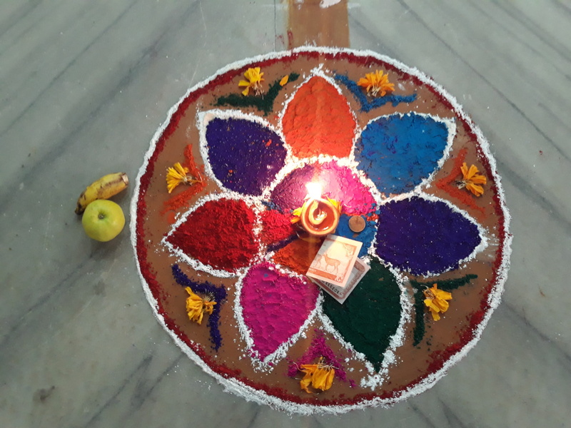 creativity, festival, no people, high angle view, nepal, design, pattern, food, choice, visitnepal2020, directly above, day, variation, pawankawan, tihar