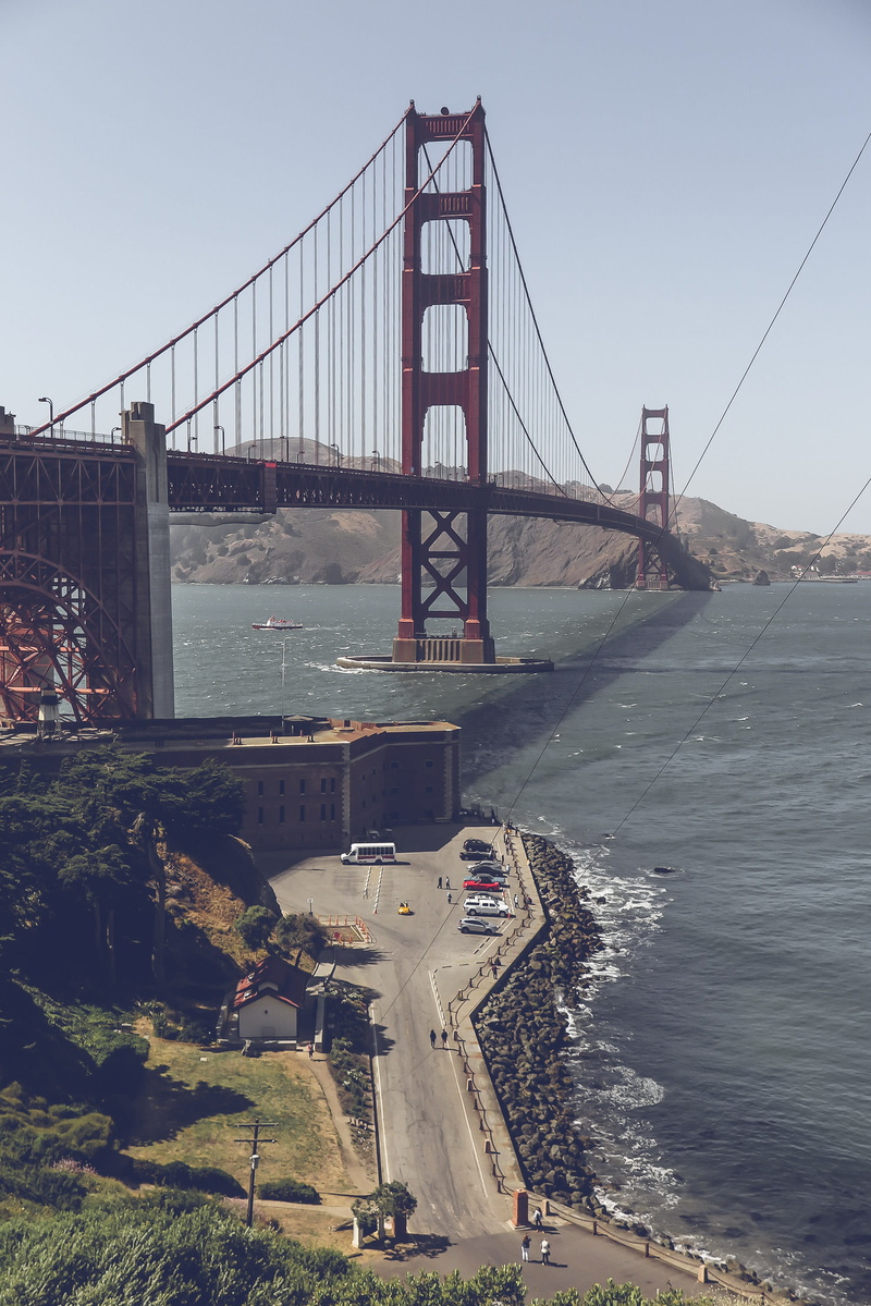 day, bridge, lot, outdoors, support, built structure, california, rivets, nature, gate, transportation, san francisco bay, bay of water, tourism, bay, city