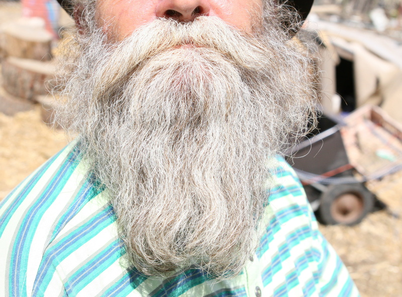 facial, adult, massive, lifestyles, beard, facial hair, fashion, brown, black, part, human hair, up, summer, close, men, casual clothing, young, mustache