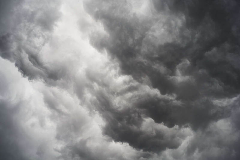 rain, no people, white, day, sky, cloud - sky, high, outdoors, wind, thunderstorm, dark, moody sky, overcast, air, dramatic sky, storm cloud, heaven, low angle view
