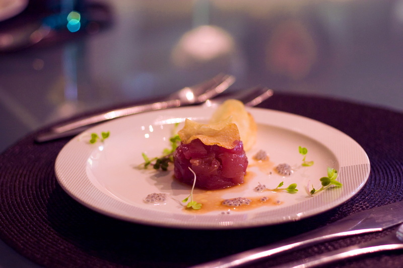 ceviche, dining, minneapolis, upscale, food and drink, eating utensil, ready-to-eat, restaurant, chinese food, french food, 2K, meal, appetizer, selective focus