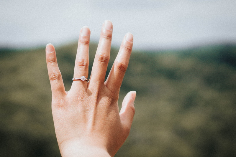 left, outdoors, human body part, adult, hands, silver, unrecognizable person, finger, people, human, lifestyles, hand, nail, one person, woman, personal accessory