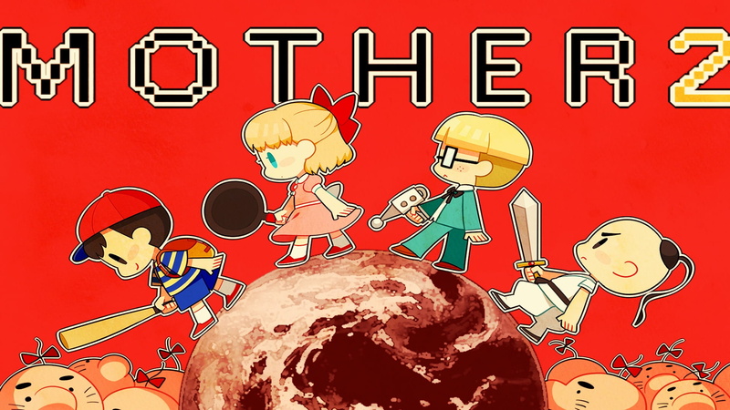 Poo (EarthBound), Jeff (EarthBound), EarthBound, Ness (EarthBound), Mr. Saturn (EarthBound), Mother 2, Video Game, 1080P, Paula (EarthBound)