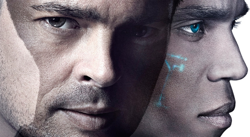 Michael Ealy, Police, men, human body part, Karl Urban, serious, body part, Movie, tv series, almost, human face, 1080P, Cyberpunk, front view, adult