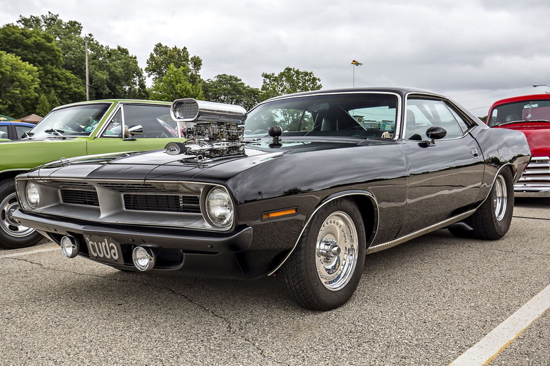 cars, 1080P, plymouth, cuda, 1970, superchargers
