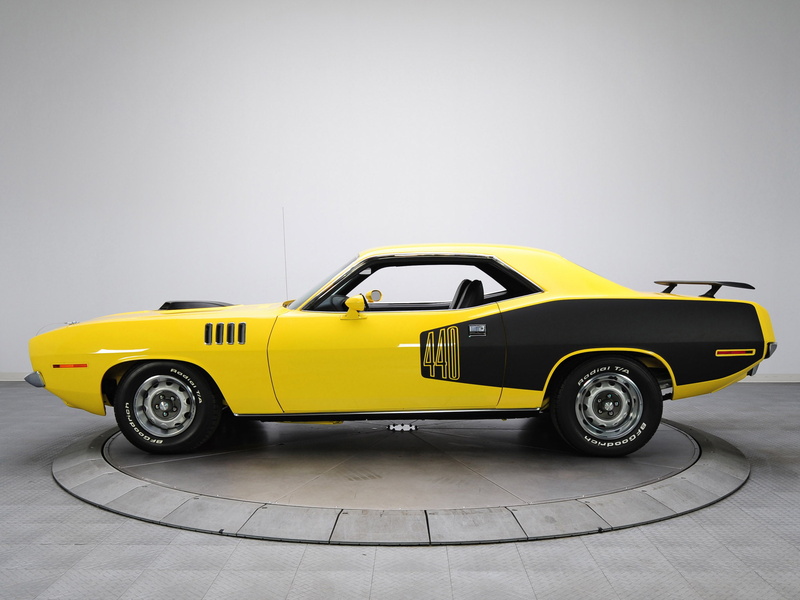 1971, 1080P, muscle, cuda, classic, 440, plymouth