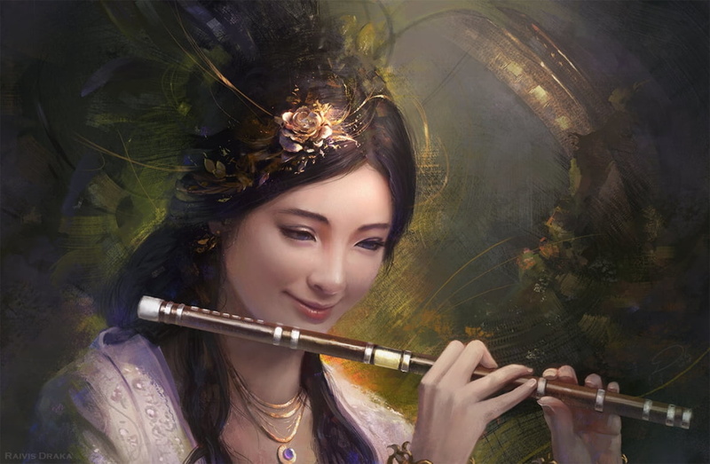 women, violinist, one person, beautiful woman, raivis draka, hairstyle, girl, asian, music, art, hand, performing arts event, adult, headshot, musical instrument