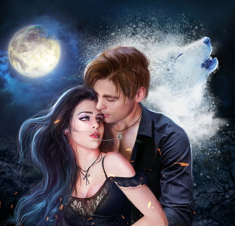 young adult, togetherness, couple, moon, women, adult, people, fashion, couple - relationship, luna, lup, Bloodline, fantasy, luminos, abeer malik, girl