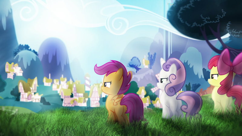 Sweetie Belle, 1080P, My Little Pony: Friendship is Magic, Apple Bloom, Vector, Scootaloo (My Little Pony), TV Show, My Little Pony