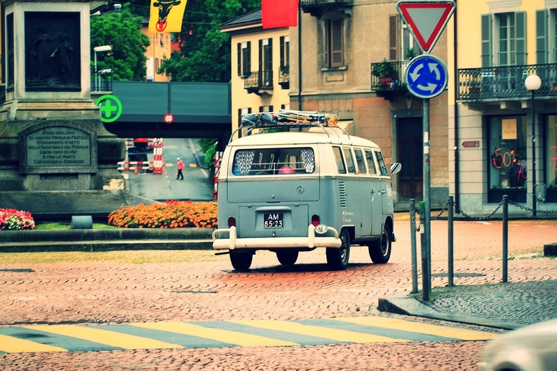 retro Styled, building exterior, transportation, railroad track, public transportation, day, travel, mode of transportation, house, retro, 1080P, incidental people