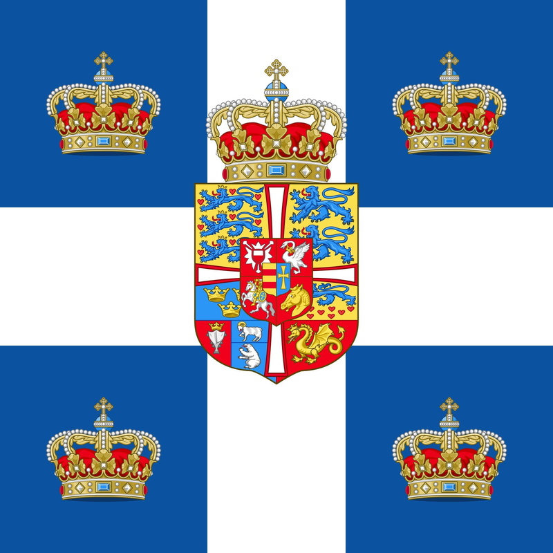 kingdom, 1936 1967 svg, standard, 2000px royal, greece, 1080P