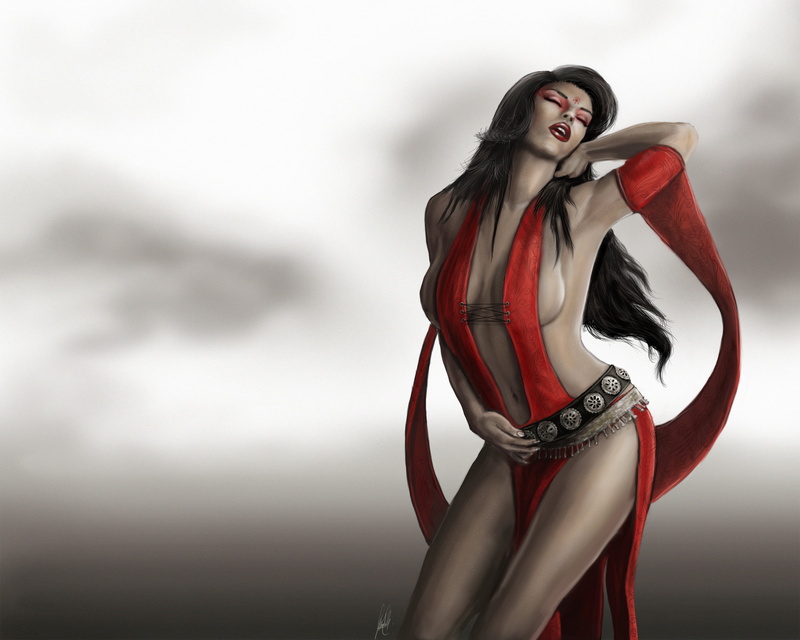 the Human Body, mouth open, Empress of Time, red, pose, sex Symbol, beautiful people, black, beautiful, glamour, superhero, females, clothing, illustration