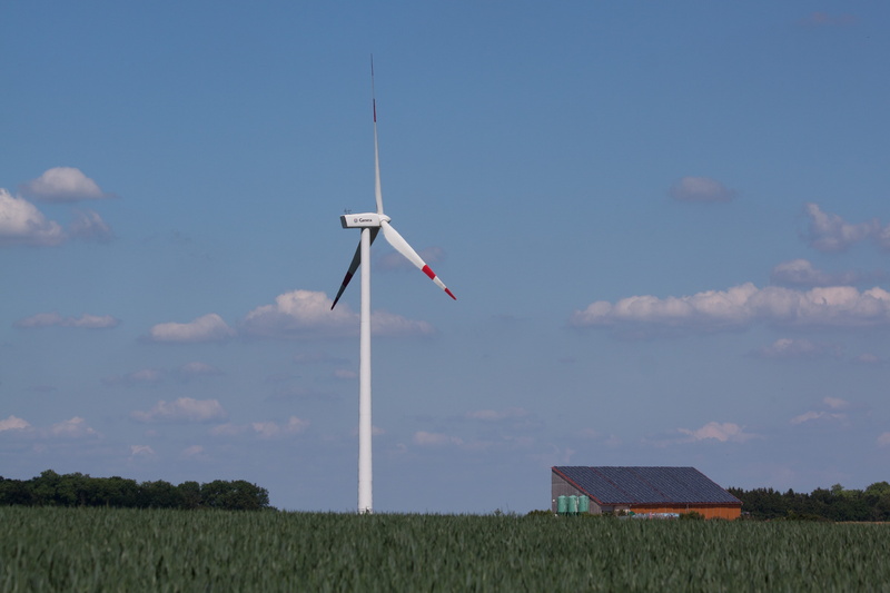 cloud - sky, sustainable resources, turbine, land, white, industry, power, supply, generator, nature, clean, outdoors, farm, solar energy, 4K, wind Power