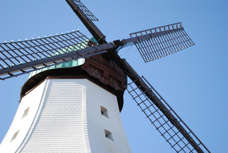 sky, windmill, baltic sea, 4K, outdoors, sustainable resources, technology, turbine, day, renewable energy, low angle view, electricity, wind turbine