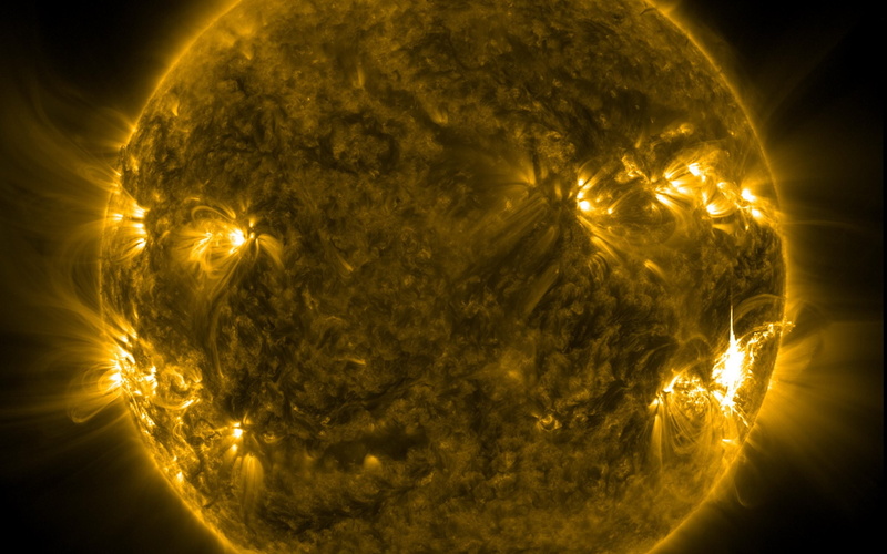 star, solar, 2K, fire, psychedelic, sun, storm, flare, space