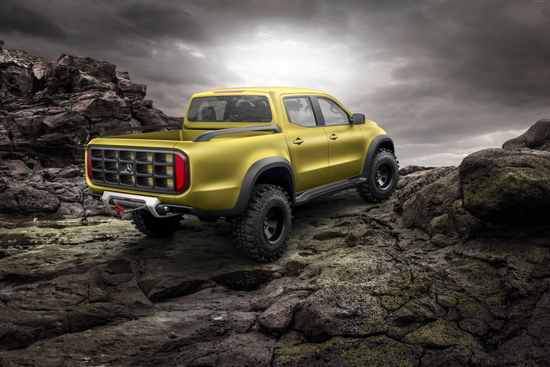 Mercedes-Benz Concept X-CLASS, pickup, 8K
