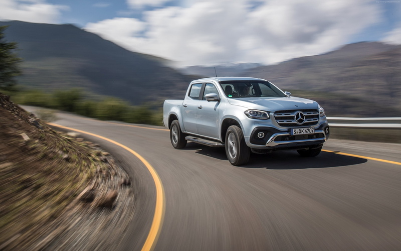 4K, 4k, Mercedes-Benz X-Class, 2018 Cars
