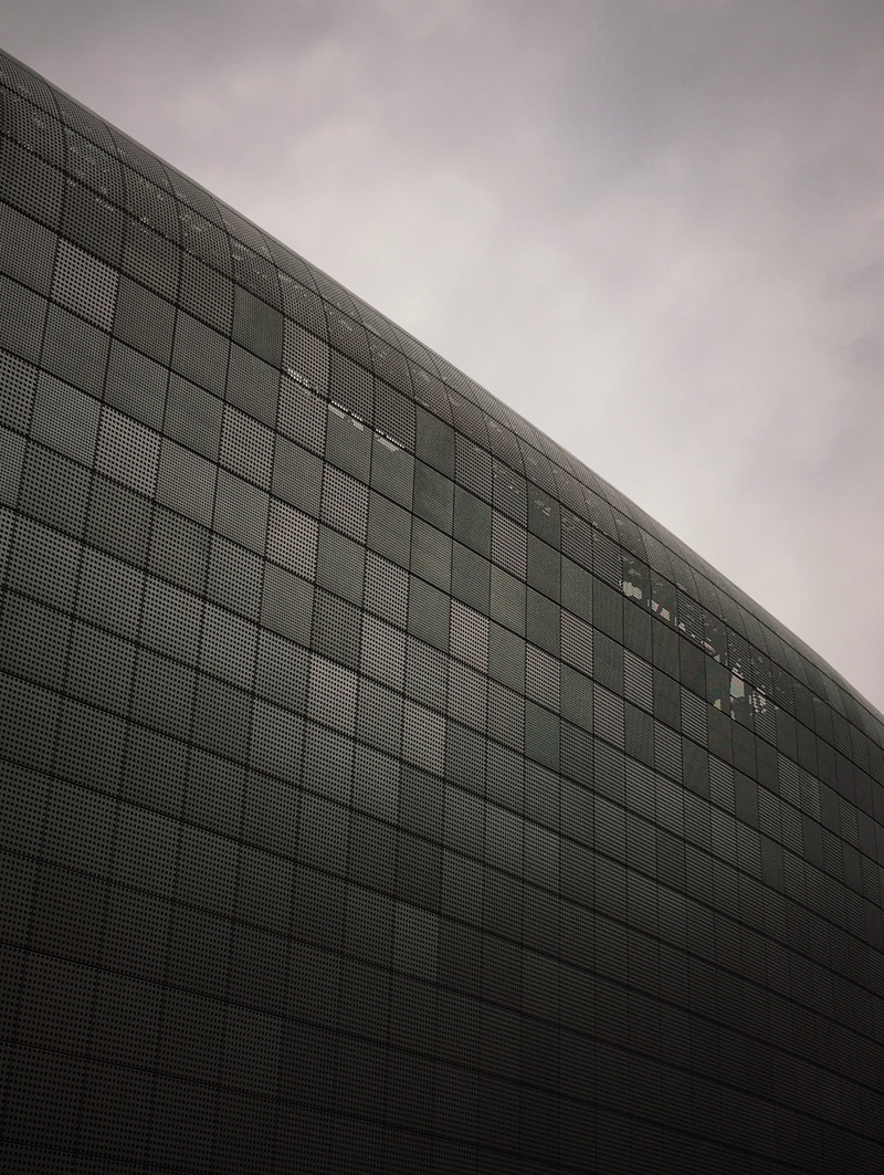 nature, wall, architecture, square, no people, sky, cloud - sky, modular, office, wall - building feature, pattern, katowice, geometry, outdoors, modern