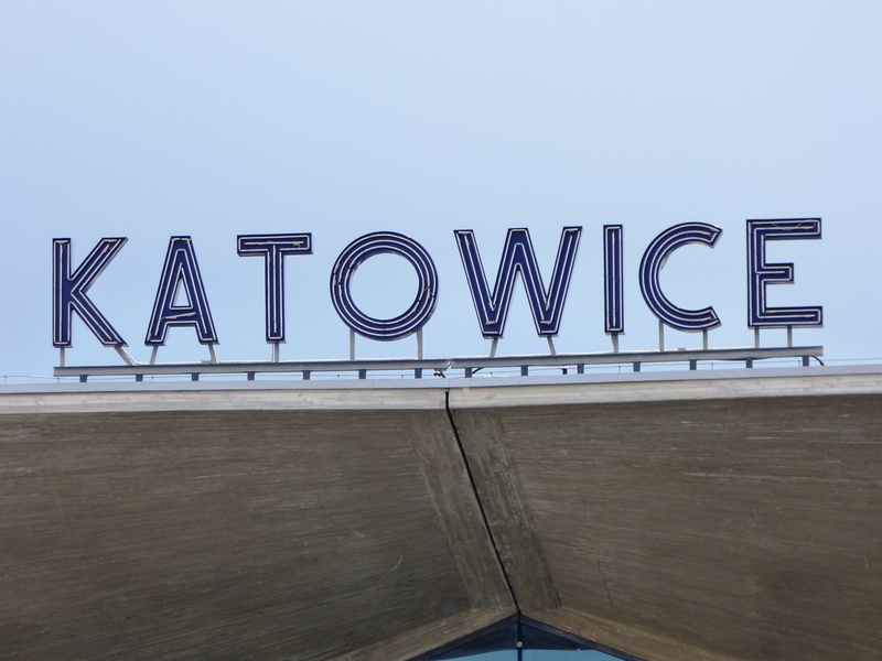 clear sky, information, information sign, capital letter, text, katowice, 4K, blue sky, built structure, wall - building feature, the city centre, sky