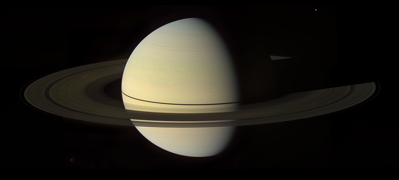 Cassini Probe, planet, Saturn, 4K