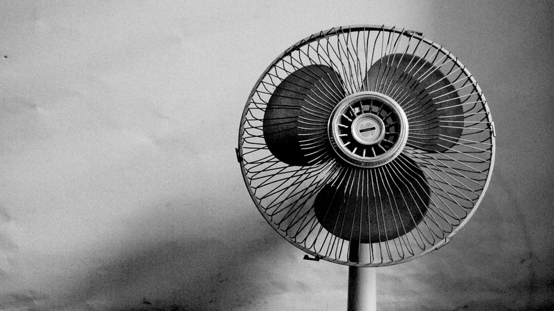white, security, built structure, black and white, fan, electric fan, protection, man made, ceiling, circle, pattern, architecture, day, low angle view