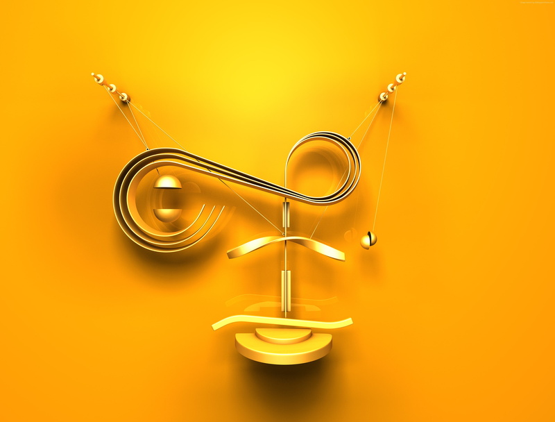 4k, Shape Typeface, letter, font, 4K, 3D, typography, 5k