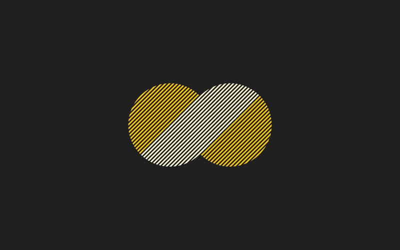 art, minimal, circle, 2K, overlap