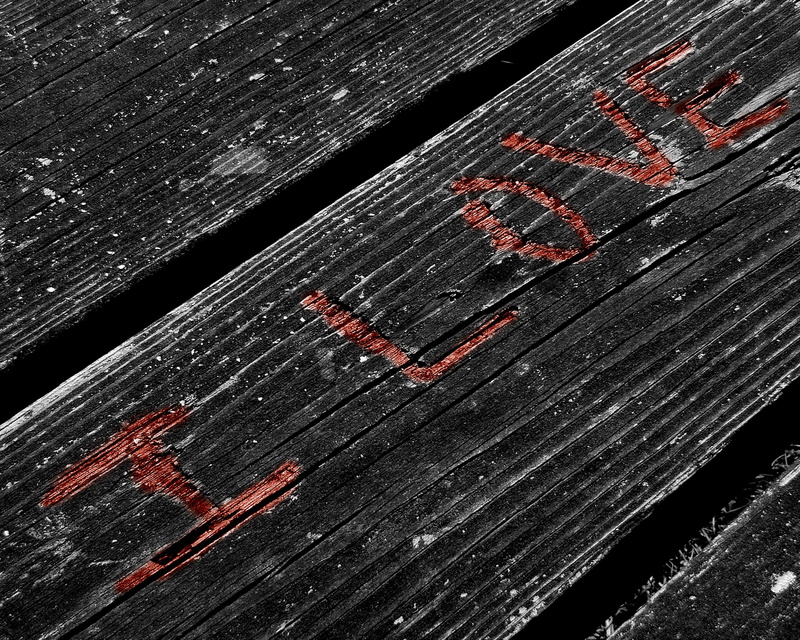 outdoors, words, high angle view, communication, black color, symbol, textured, close-up, wood, wood - Material, black, 1080P, love, flooring, backgrounds