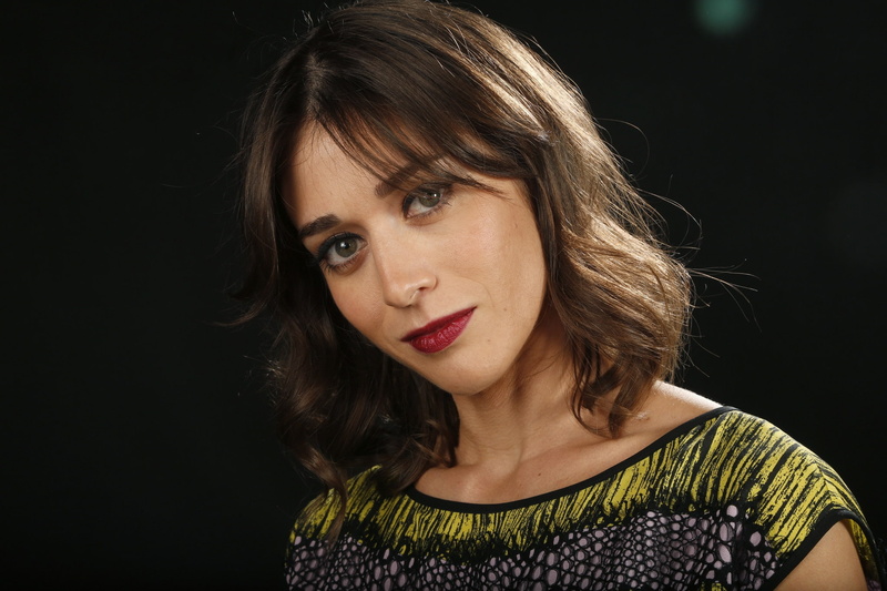 1080P, claret red  lipstick, Girls, face portrait, lizzy caplan, actress