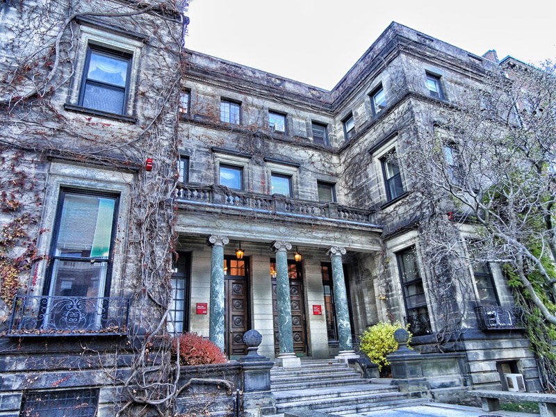 architecture, blue, old, day, residential district, apartment, campus, boston, nature, low angle view, built structure, university, building exterior, outdoors