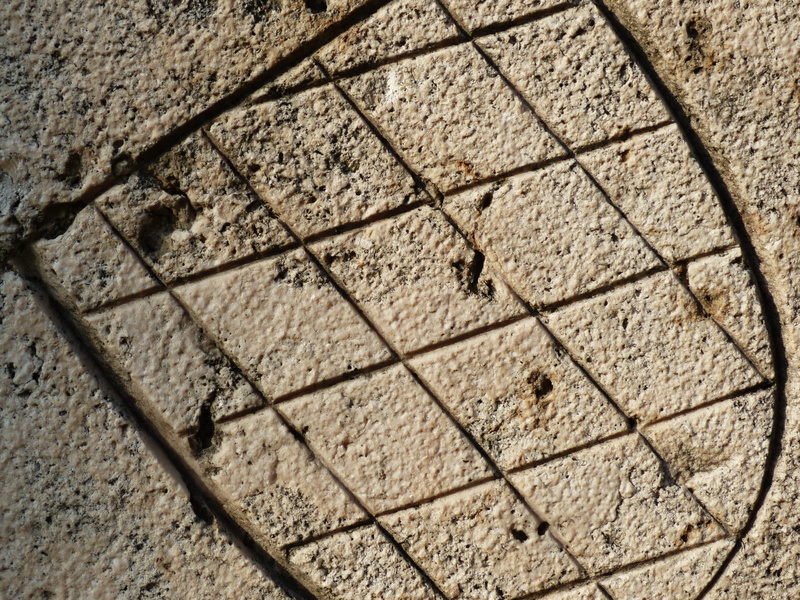 shape, dirt, built structure, cracked, steinzeichnung, pattern, carved, paving stone, 4K, scribing, stone coat of arms, wall - building feature, outdoors
