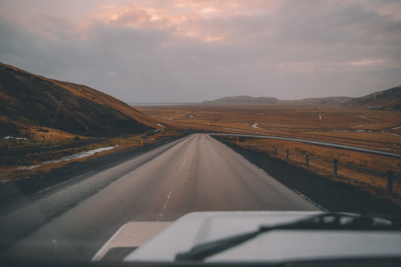 car, glass - material, scenics - nature, driving, road Trip, transparent, go, vehicle, concrete, transportation, mode of Transport, sky, cloud - sky, landscape