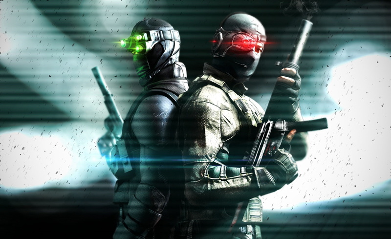 skill, helmet, activity, digital composite, arts culture and entertainment, standing, splinter cell, people, enhanced, indoors, Games, waist up