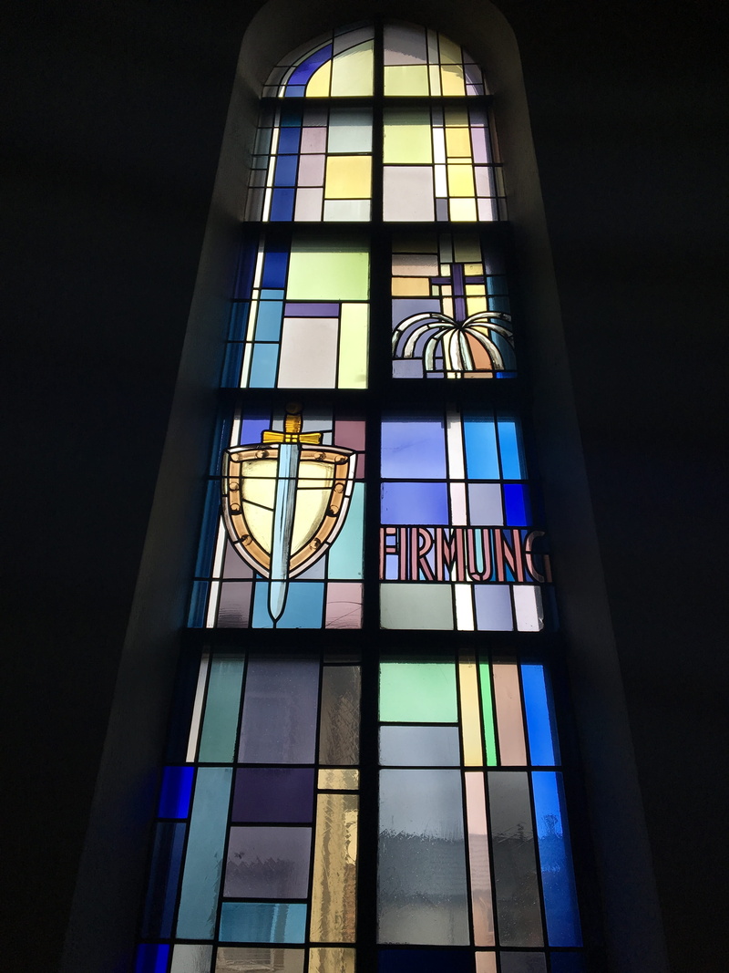 low angle view, glass - material, architecture, day, black, Pattern, glass, blue, built structure, window, bible, ceiling, belief, 4K, Church, building