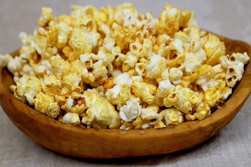 table, popcorn, healthy eating, food and drink, corn, snack, still life, indoors, freshness, close-up, brown, no people, focus on foreground, fried rice