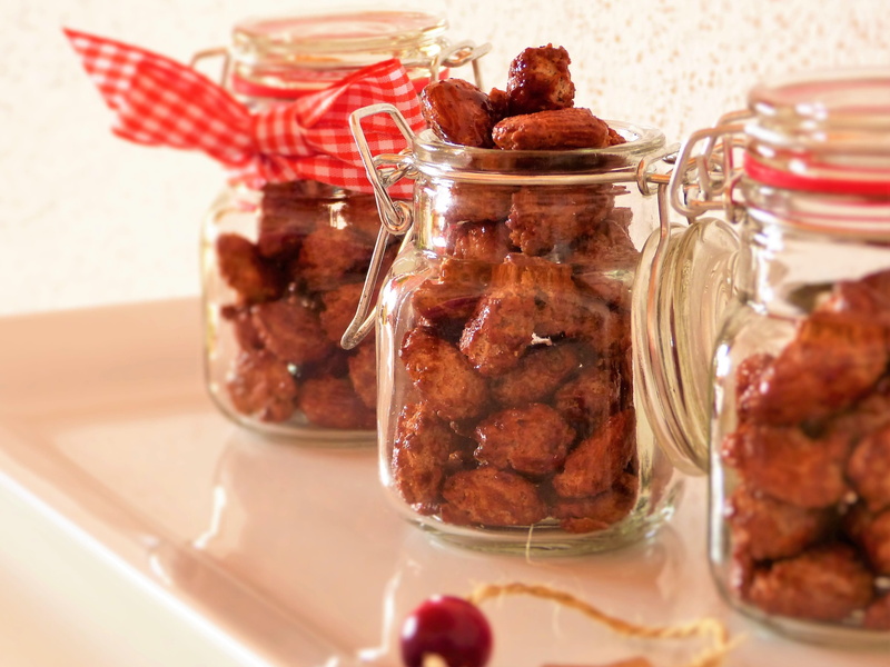 wellbeing, healthy eating, gift, container, food and drink, almonds, food, clear, jar, 4K, freshness, temptation, airtight, focus on foreground, burnt almonds
