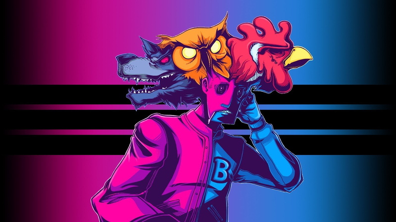 killer, Richard Mask, art, Rasmus Mask, Hotline Miami, Dennis Mask, Dennaton Games, 1080P