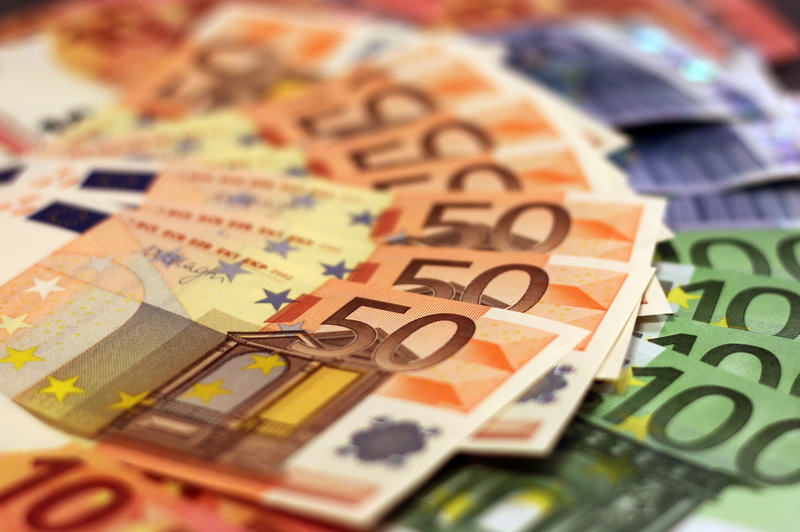 making money, savings, pay, large group of objects, financial world, 100 euro, full frame, business, euro sign, euro, paper currency, money, corporate business