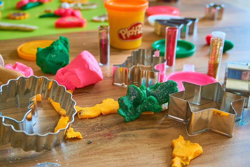 food, colorful, multi colored, food and drink, variation, bake, play-doh, play, still life, roll out, wood - material, glitter, cookies, tinker, play dough