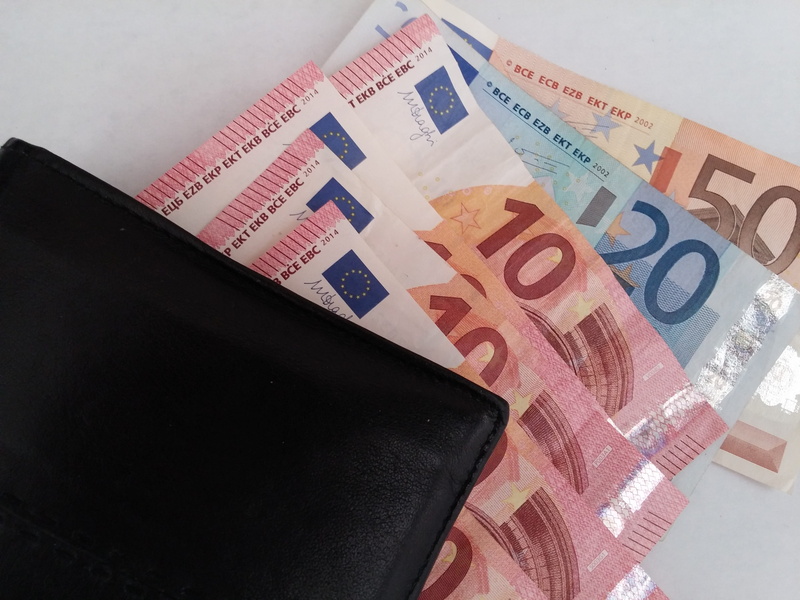 bank, 4K, europe, savings, money, financial item, banknote, paper currency, high angle view, currency, cash and cash equivalents, investment, euro, text