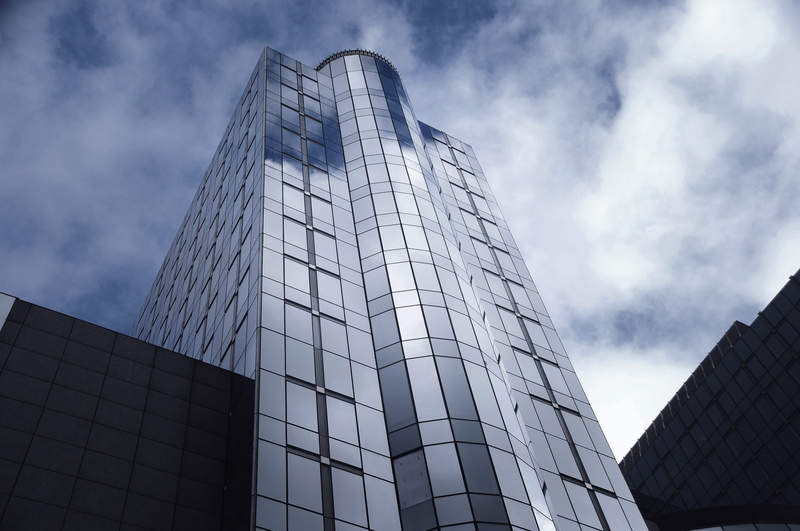 tall - high, urban, business, tower, office building exterior, european union, europe, no people, office, cloud - sky, day, glass - material, glassware