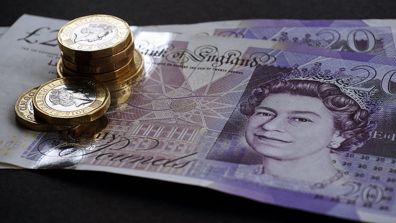 5K, finance, human representation, uk, currency, coin, still life, finance and economy, close-up, representation, investment, number, making money, business