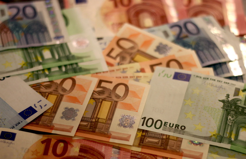 many, 50 euro, euro sign, banknote, wealth, bank note, large group of objects, 100 euro, no people, stack, number, still life, indoors, full frame, close-up