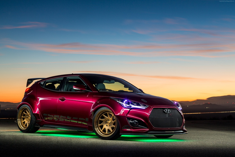 Gurnade Hyundai Veloster Concept, 2K, SEMA 2016